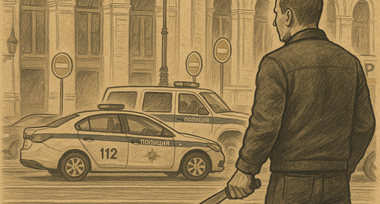 Man with a knife: illustration created by the "Caucasian Knot" using the AI in the Copilot softwar
Man with a knife: illustration created by the "Caucasian Knot" using the AI in the Copilot softwar