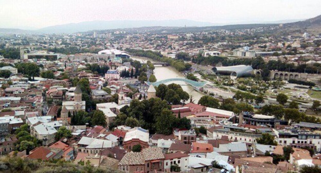 View of Tbilisi from the observation deck. Photo by M. Kuznetsova for "Caucasian Knot". View of Tbilisi from the observation deck. Photo by M. Kuznetsova for "Caucasian Knot".