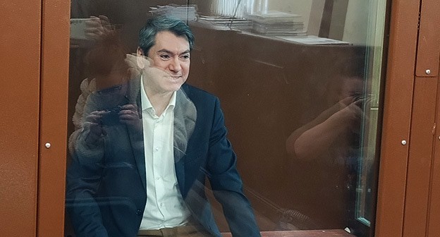 Grigory Melkonyants, May 12, 2025: photo by the "Caucasian Knot" correspondent. Grigory Melkonyants, May 12, 2025: photo by the "Caucasian Knot" correspondent.