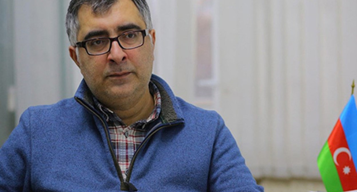 Anar Mamedli. Photo https://ru.apa.az/incident/mvd-anar-mamedli-zaderzan-vedetsya-rassledovanie-569311 Anar Mamedli. Photo https://ru.apa.az/incident/mvd-anar-mamedli-zaderzan-vedetsya-rassledovanie-569311