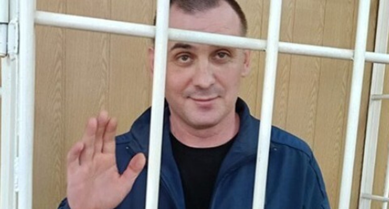 Igor Nagavkin in the courtroom. A photo by Natalia Shirshina. Igor Nagavkin in the courtroom. A photo by Natalia Shirshina.