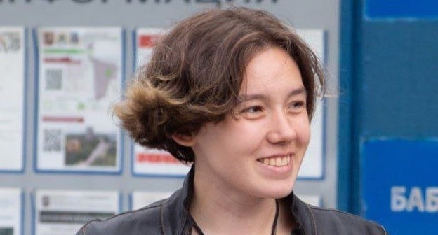 Varvara Kosheleva. A photo by press service for the Libertarian Party of Russia.