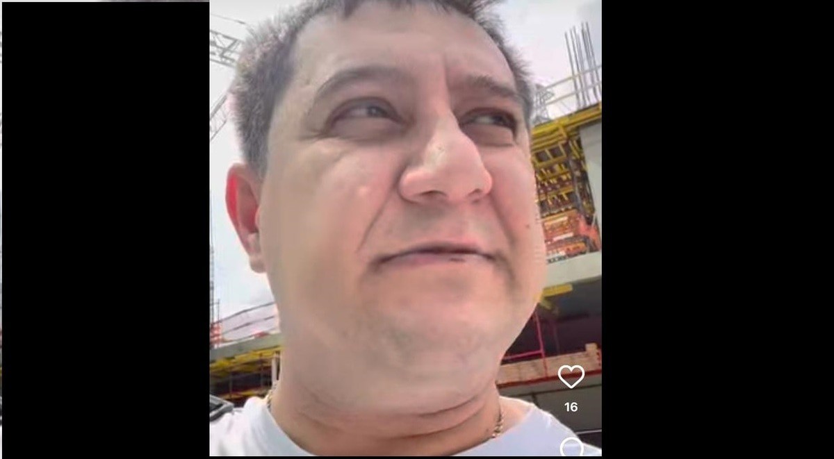 Areg Shchepikhin. A video frame from his personal page on social networking site Areg Shchepikhin. A video frame from his personal page on social networking site