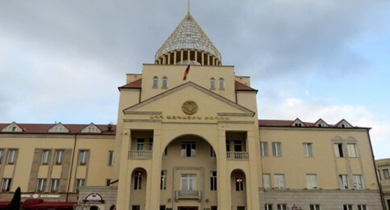 The Nagorno-Karabakh parliament. Photo by Armine Martirosyan for Caucasian Knot The Nagorno-Karabakh parliament. Photo by Armine Martirosyan for Caucasian Knot