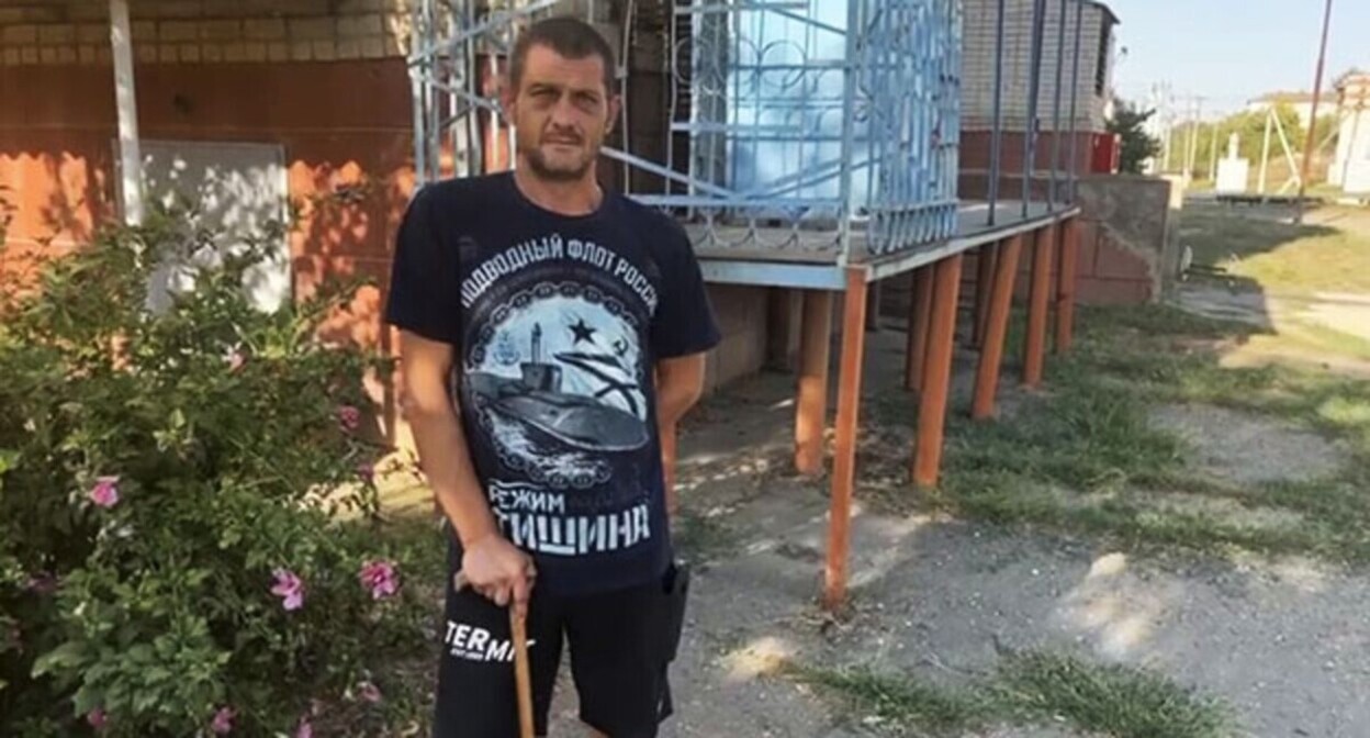 Fyodor Valko. Photo "Team against Torture"* Fyodor Valko. Photo "Team against Torture"*