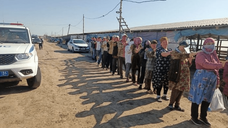 Raid in the Ilovlinsky District of the Volgograd Region: screenshot of the photo "Height 102" from June 4, 2025: https://t.me/infoV102ru/39483
