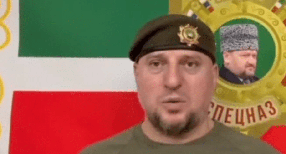 Apti Alaudinov. A video still by the Telegram channel from Juna 04, 2025, https://t.me/AptiAlaudinovAKHMAT/11142 Apti Alaudinov. A video still by the Telegram channel from Juna 04, 2025, https://t.me/AptiAlaudinovAKHMAT/11142