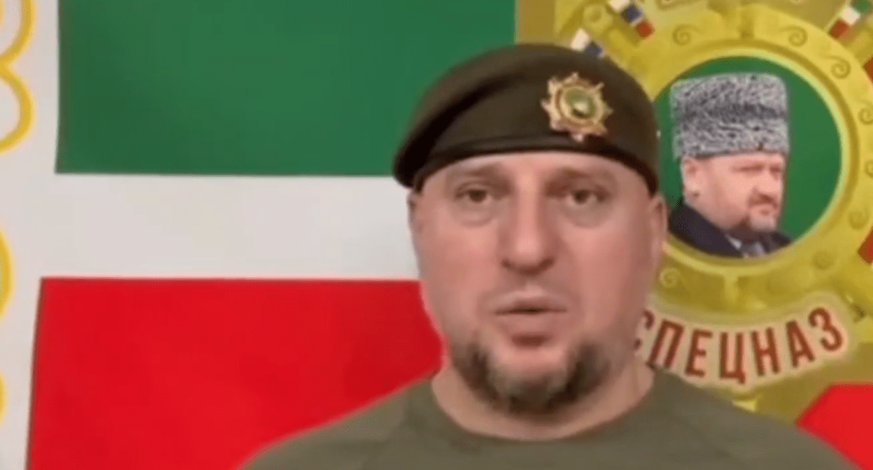 Apti Alaudinov. A video still by the Telegram channel from Juna 04, 2025, https://t.me/AptiAlaudinovAKHMAT/11142 Apti Alaudinov. A video still by the Telegram channel from Juna 04, 2025, https://t.me/AptiAlaudinovAKHMAT/11142