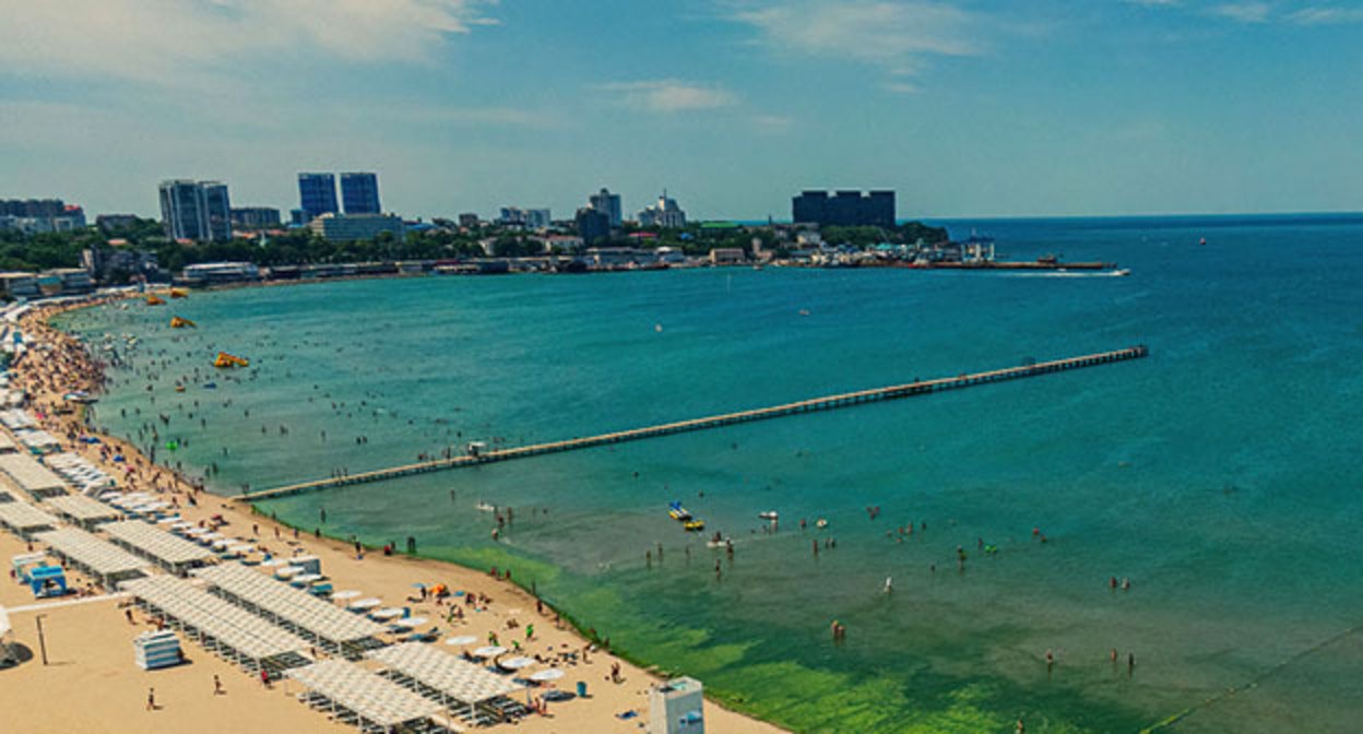 A beach in Anapa. Photo by Anton Bykov, Yuga.ru
A beach in Anapa. Photo by Anton Bykov, Yuga.ru