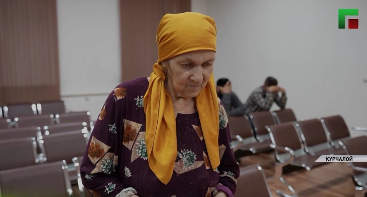 Zara Yakhyaeva. Still from the video by https://grozny-news.net/society/2025/06/17/226346.html Zara Yakhyaeva. Still from the video by https://grozny-news.net/society/2025/06/17/226346.html