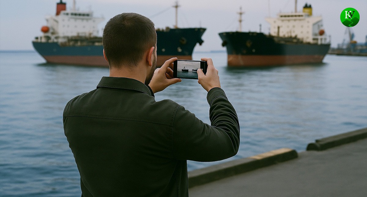 A man takes a picture on his phone. Illustration created by the "Caucasian Knot" using AI in the Copilot program A man takes a picture on his phone. Illustration created by the "Caucasian Knot" using AI in the Copilot program