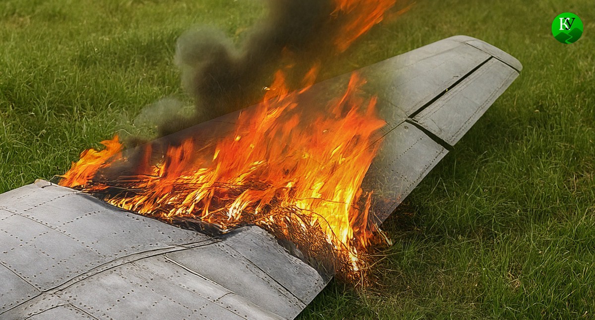 UAV wreckage. Illustration created by "Caucasian Knot" using AI in the Copilot program UAV wreckage. Illustration created by "Caucasian Knot" using AI in the Copilot program