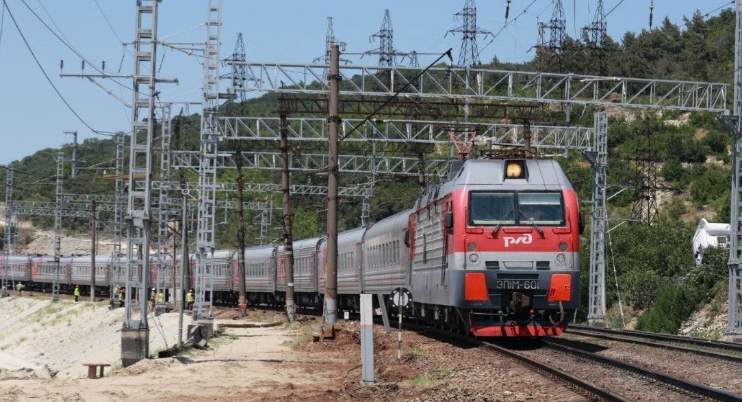 Passenger train. Photo: Russian Railways https://t.me/telerzd/6741 Passenger train. Photo: Russian Railways https://t.me/telerzd/6741