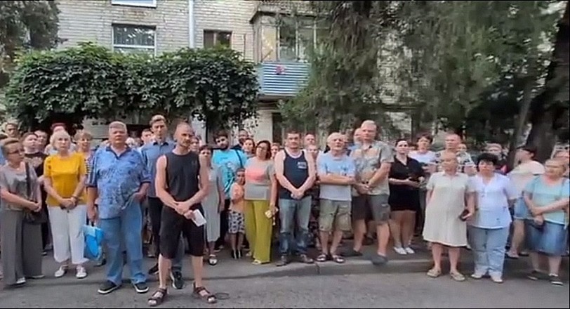 Frame from a video message from Krasnodar residents https://t.me/tipichkras/66850 Frame from a video message from Krasnodar residents https://t.me/tipichkras/66850