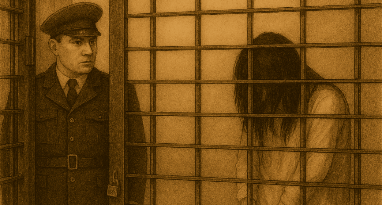 Woman behind bars. Illustration by "Caucasian Knot" created with Copilot Woman behind bars. Illustration by "Caucasian Knot" created with Copilot