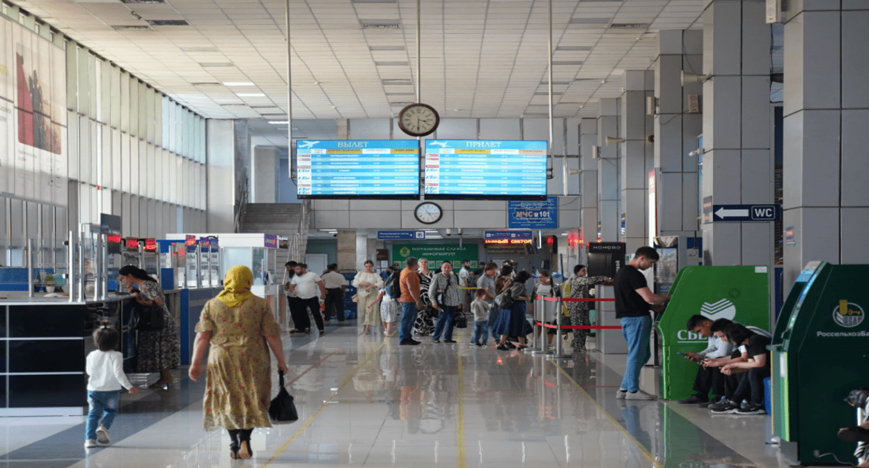 Grozny Airport. Screenshot of a photo from the airport website https://vaynahavia.com/about.php. Grozny Airport. Screenshot of a photo from the airport website https://vaynahavia.com/about.php.