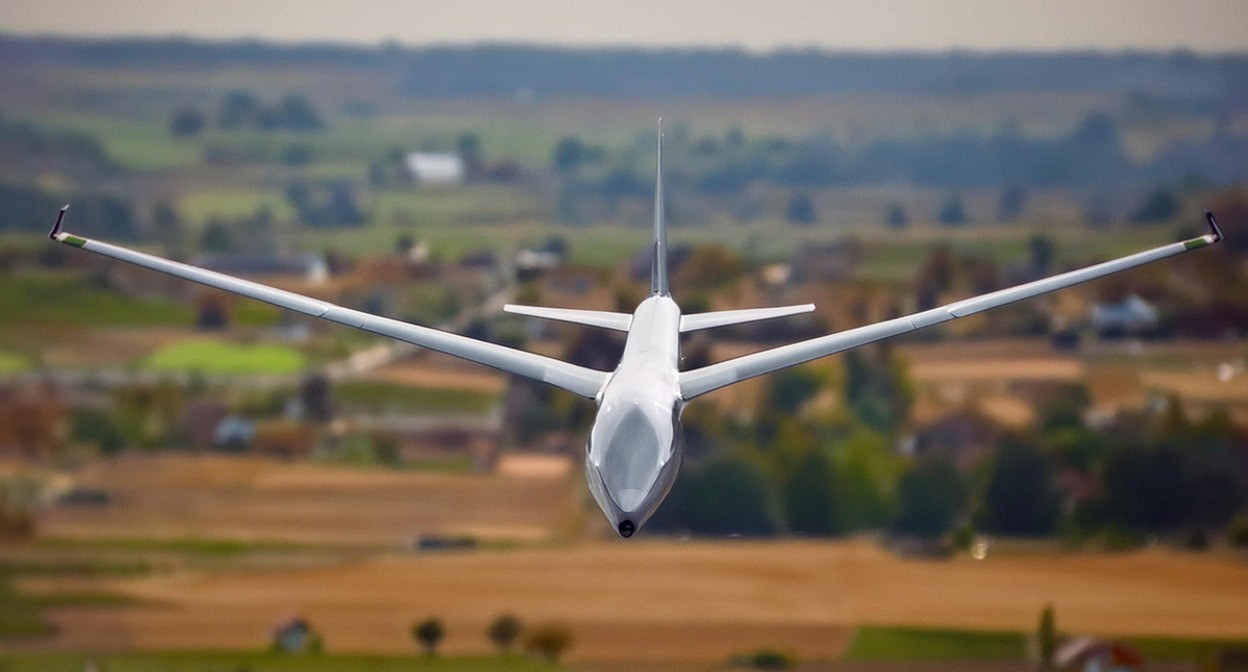 UAV in the sky. Illustration created by "Caucasian Knot" using AI in the Copilot program UAV in the sky. Illustration created by "Caucasian Knot" using AI in the Copilot program