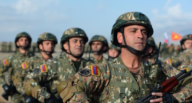 Servicemen of the Armenian army, photo: press service of the Armenian Ministry of Defense. Servicemen of the Armenian army, photo: press service of the Armenian Ministry of Defense.