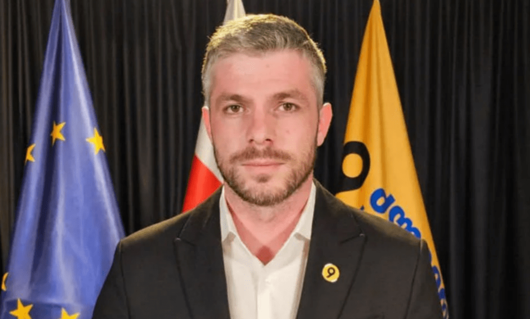 Irakli Kupradze. Screenshot of photo "News Georgia" https://t.me/NGnewsgeorgia/25392.