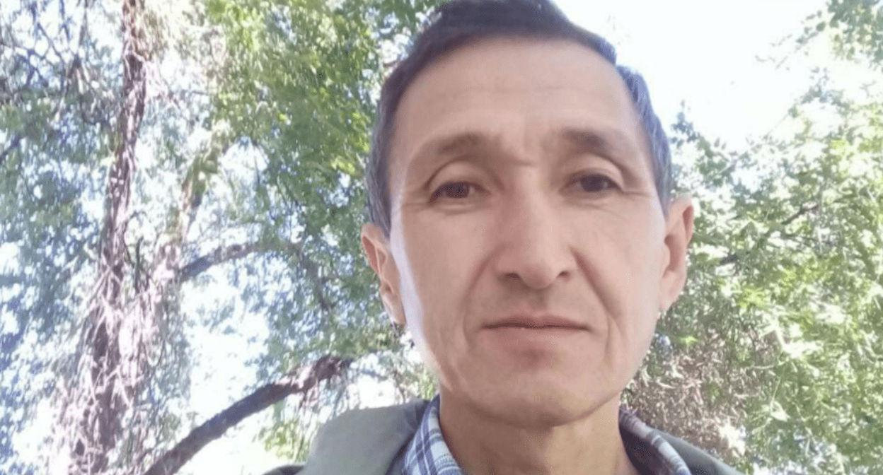 Ruslan Nurushev. Screenshot of a photo from the Telegram channel “Freedom for Ruslan Nurushev”, https://t.me/freeruslannurushev/10.

