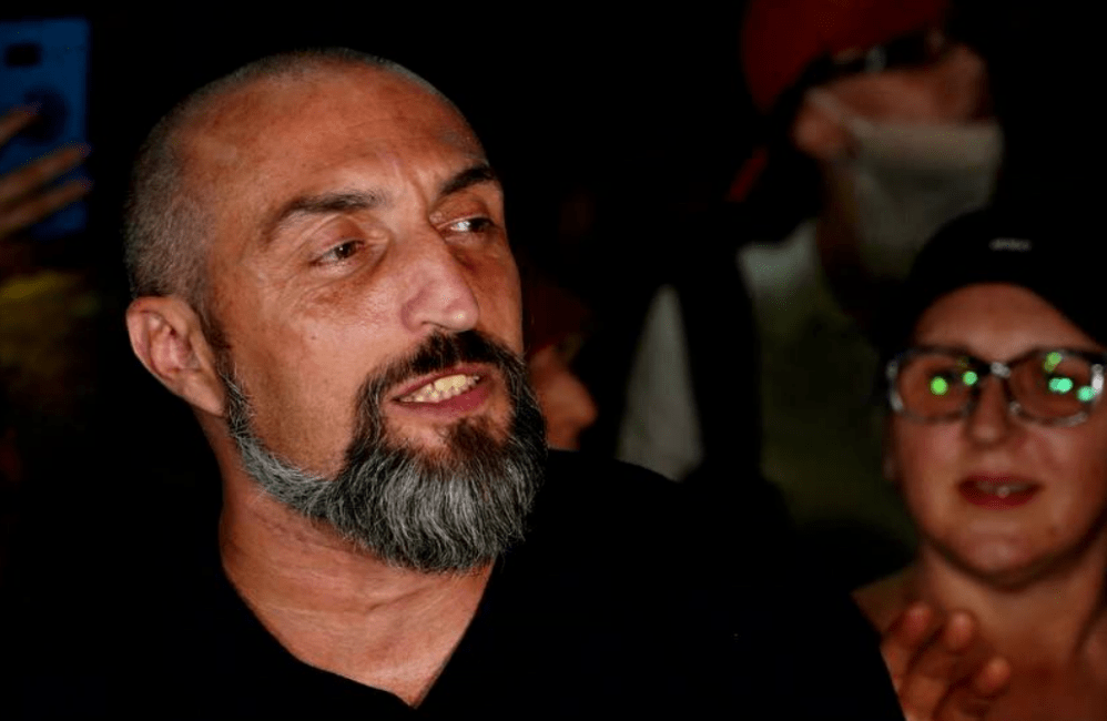 Georgy Akhobadze. Screenshot of JamNews photo from 06.08.25, https://t.me/jamnewsru/24940.