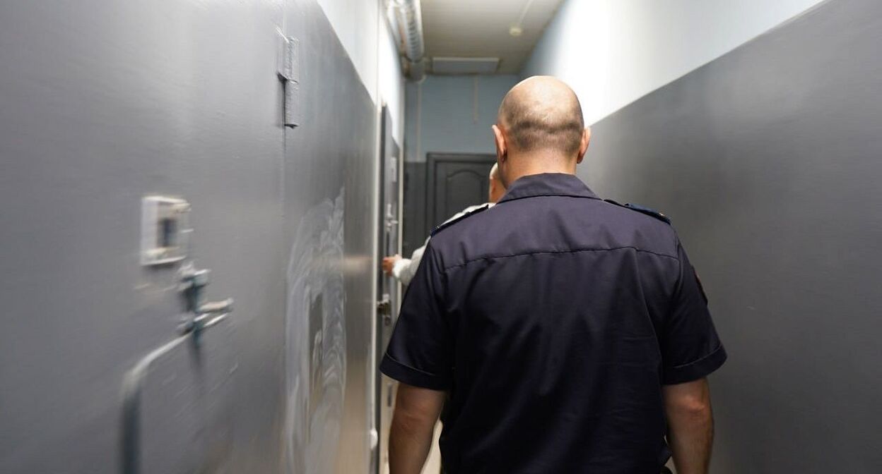 Law enforcement officers. Photo: Krasnodar TV channel