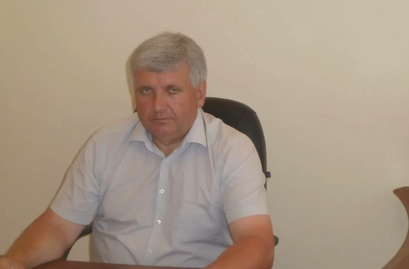 Vladimir Pobozhiy. Screenshot from the Poltavskoye Rural Settlement Administration website, https://poltadm.ucoz.ru/index/glava_poselenija/0-96