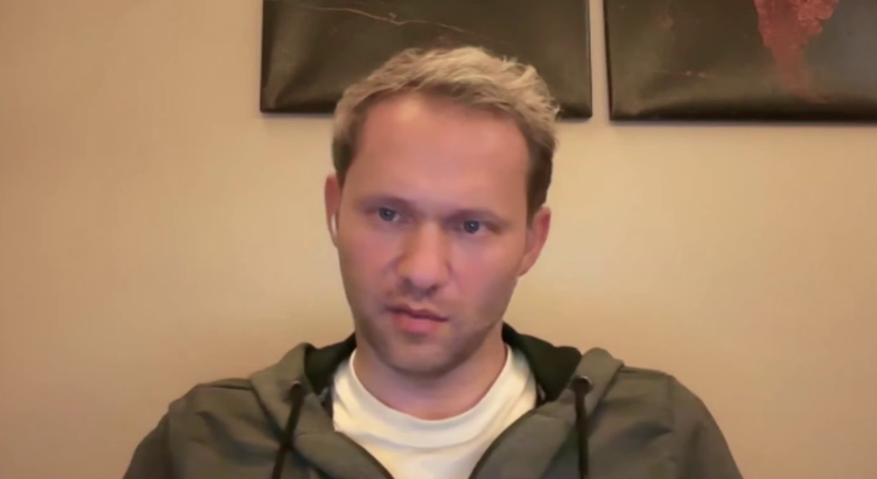 Ivan Shukshin (designated as a foreign agent). Still from OVD-Info video (designated as a foreign agent) from September 23, 2025, https://t.me/ovdinfolive/39412