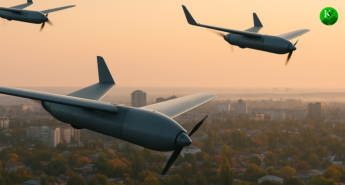 UAV. Illustration created by the "Caucasian Knot" using AI in the Copilot program.