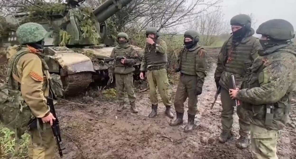 Military operation in Ukraine. Video screenshot from vk.com/mil