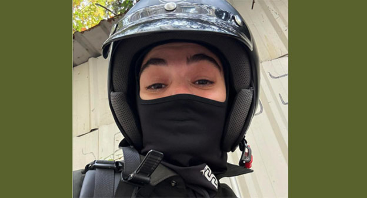 Formula TV journalist Keta Tsitskishvili. October 20, 2025. Photo: https://t.me/Tbilisi_life/42925