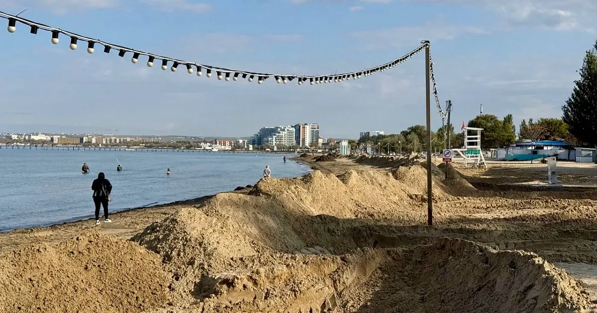 A beach in the Krasnodar Krai. Photo: Krasnodar Krai Operational Headquarters