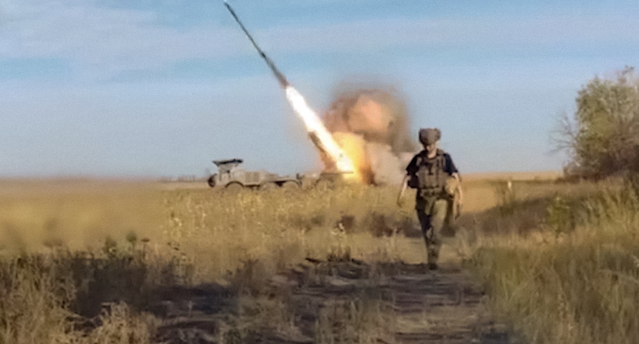 Special operation in Ukraine. Video screenshot: Russian Ministry of Defense