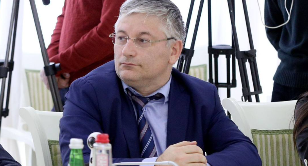 Magomed Magomedov. Screenshot of the photo "Valor of the Mountains" from June 17, 2025, https://doblestgor.ru/news/60.