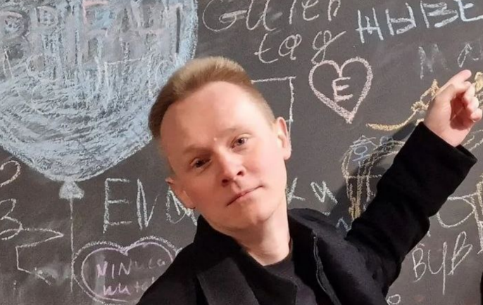 Vladimir Zhilinsky (designated a foreign agent). Screenshot from the Telegram channel "Pskovskaya Gubernia" from February 22, 2024, https://t.me/guberniaband/8250