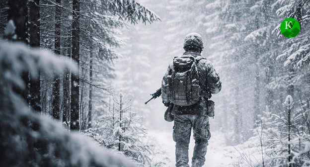 Military. Illustration created by the "Caucasian Knot" using AI in the Copilot program.