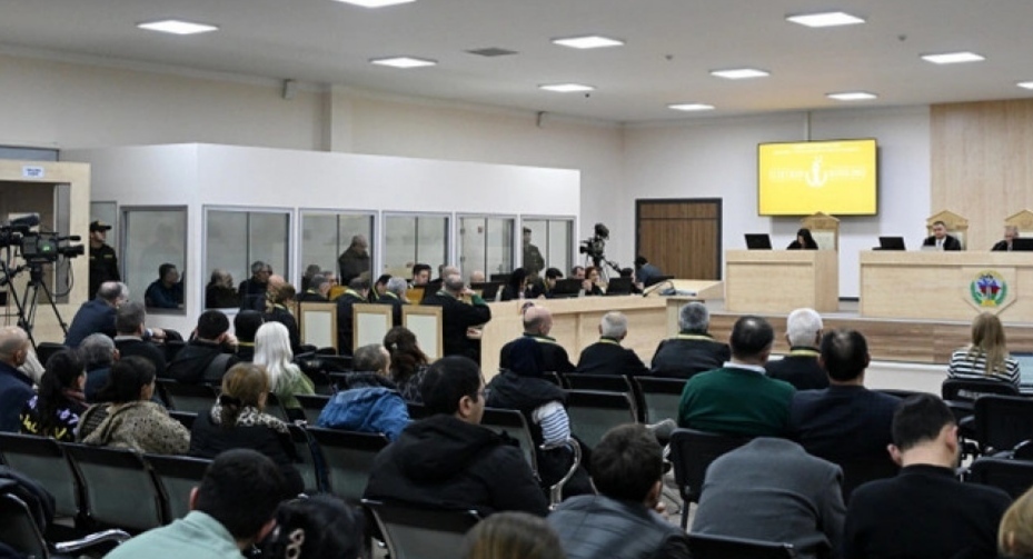 A hearing at the Baku Military Court. December 25, 2025. Photo: APA https://ru.apa.az/vnutrennyaya-politika/arkadii-gukasyan-bako-saakyan-i-levon-mnacakanyan-vystupili-s-poslednim-slovom-v-sude-631327