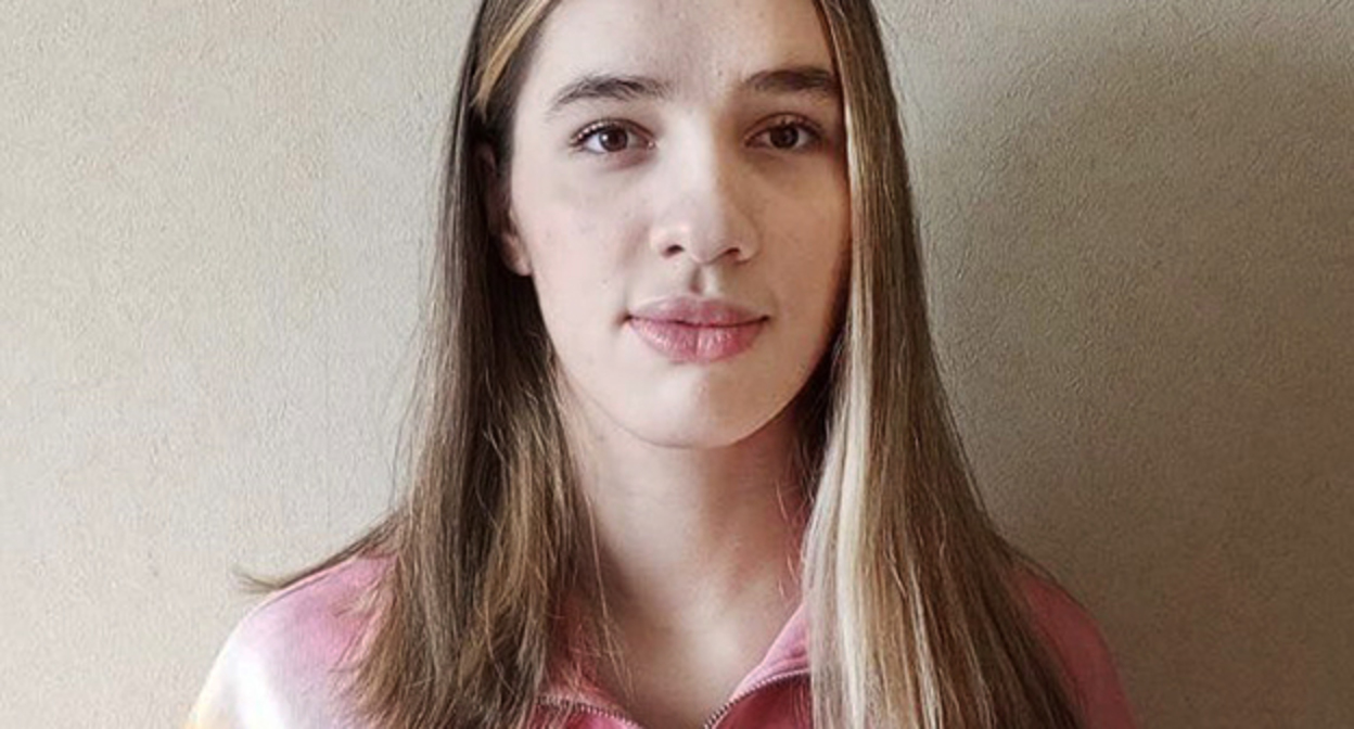 Aina Mankieva. Screenshot from the Telegram channel "Marem"