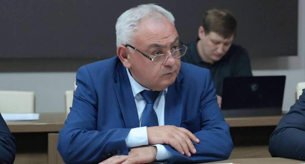 Alan Kusraev. Photo: Administration of the Head and Government of North Ossetia https://t.me/alania_gov/19082