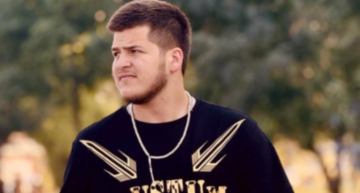 Adam Kadyrov. Screenshot from his Instagram*, August 21, 2025, https://www.instagram.com/p/DNl9CLcI4X7/.