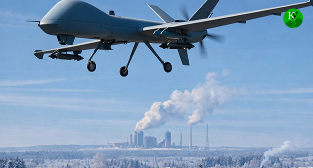 Drone. Illustration created by the "Caucasian Knot" using AI in the Copilot program.