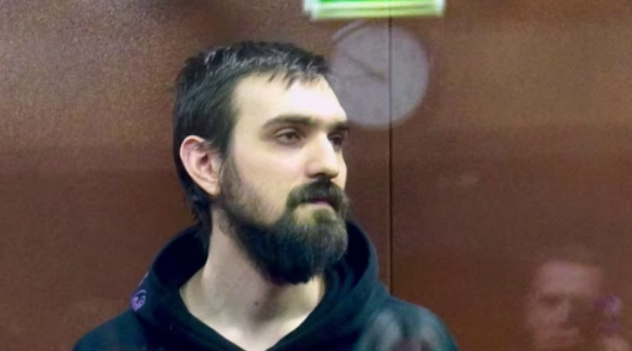 Artemy Ostanin. Screenshot from RusNews https://t.me/rusnews/80666.