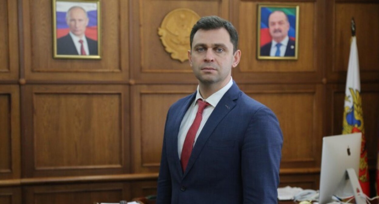 Artur Suleimanov. Photo: Press Service of the Ministry of Construction of Dagestan