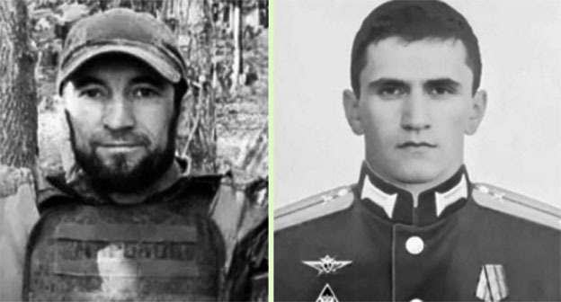 Shamsudin Ibragimov (left) and Magomed Omarov. Photos: https://t.me/mo_charodinskiy_rayon/14172, https://t.me/mo_charodinskiy_rayon/14170