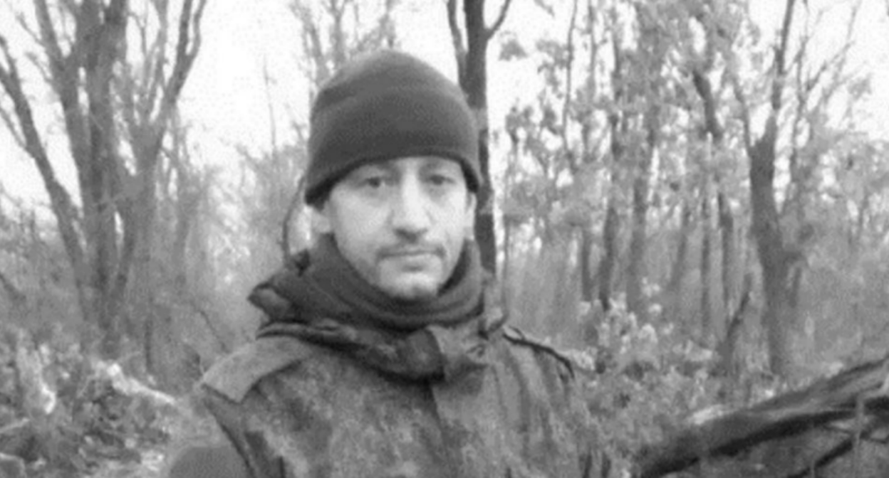 Egor Kovalenko. Screenshot of a photo from the Chertkovsky District Administration's Telegram channel, April 18, 2026, https://t.me/chertkovo061/13211