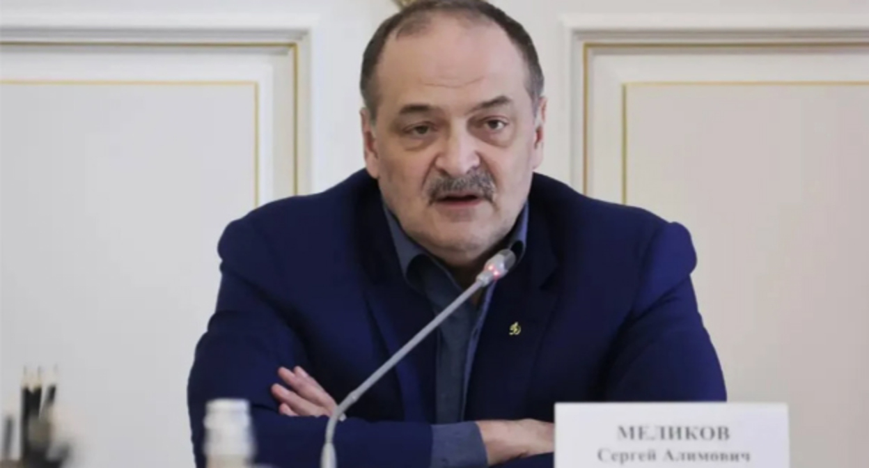 Sergey Melikov. Photo: Administration of the Head and Government of the Republic of Dagestan