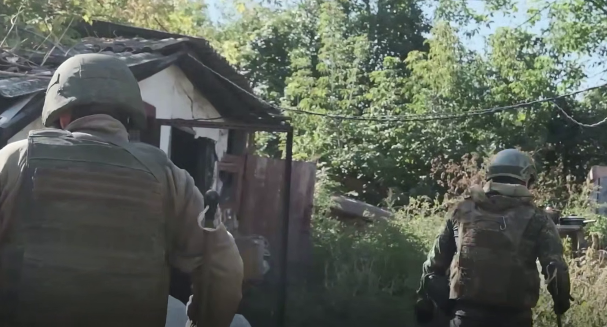 Russian soldiers. Still from a Russian Defense Ministry video: https://t.me/mod_russia/57396