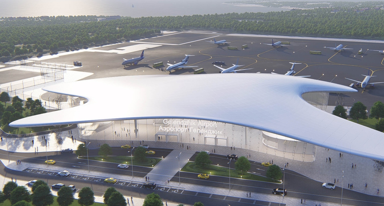 Gelendzhik Airport. Photo: airport press service https://gelaero.ru/about/ Gelendzhik Airport. Photo: airport press service https://gelaero.ru/about/