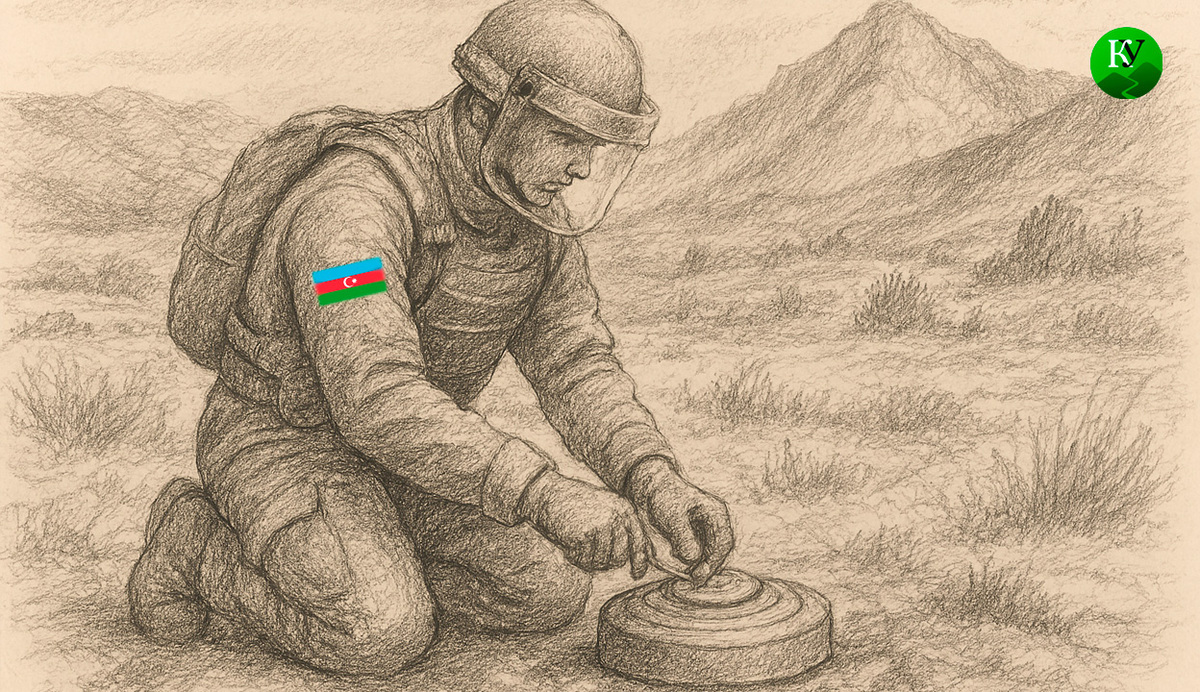 Sapper. Illustration created by the "Caucasian Knot" using AI in the Copilot program.