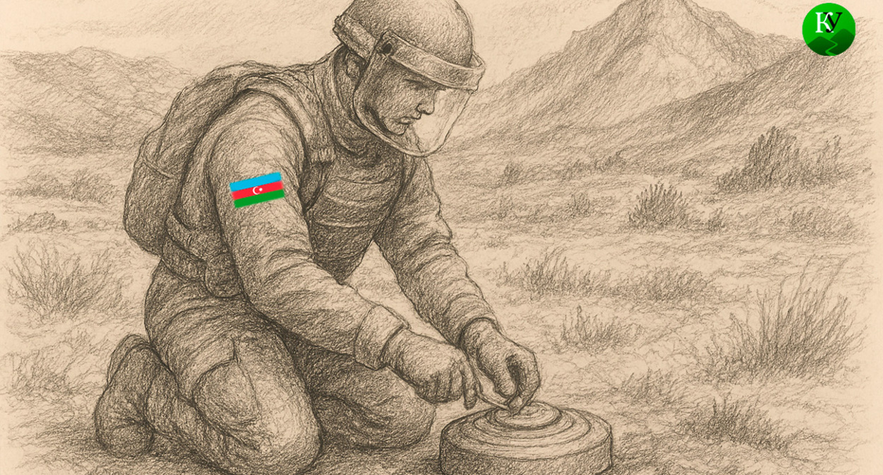 Sapper. Illustration created by the "Caucasian Knot" using AI in the Copilot program. Sapper. Illustration created by the "Caucasian Knot" using AI in the Copilot program.